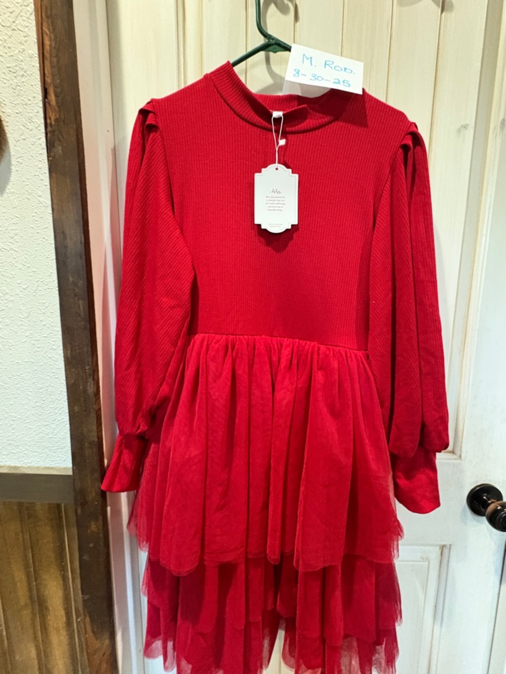 Ivy City Co Red Cossette Short Dress